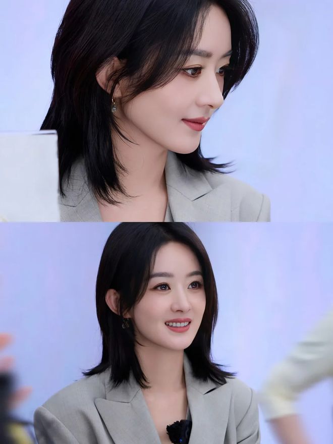 _赵丽颖短发是什么样子_赵丽颖的短发发型