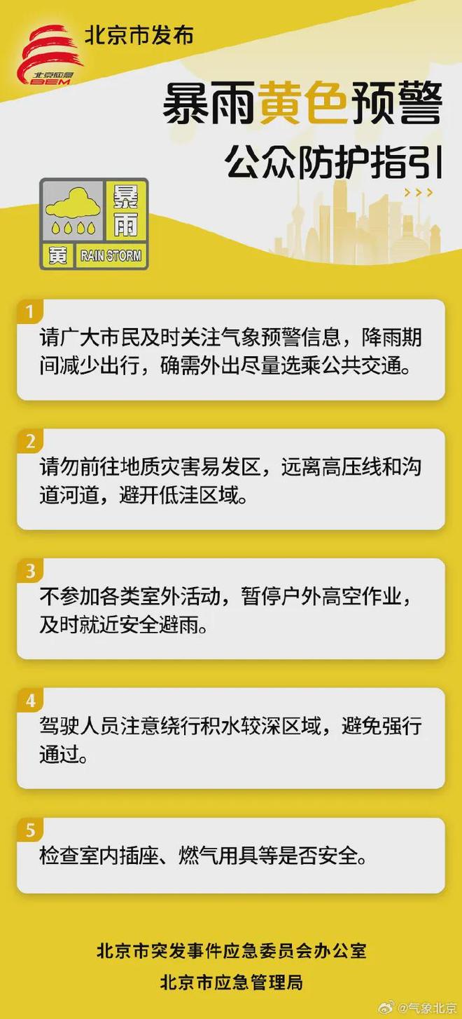 _北京预警信号_北京预警