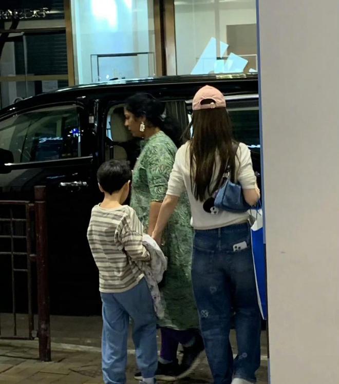 黄晓明凌晨为小海绵庆生__黄晓明上海