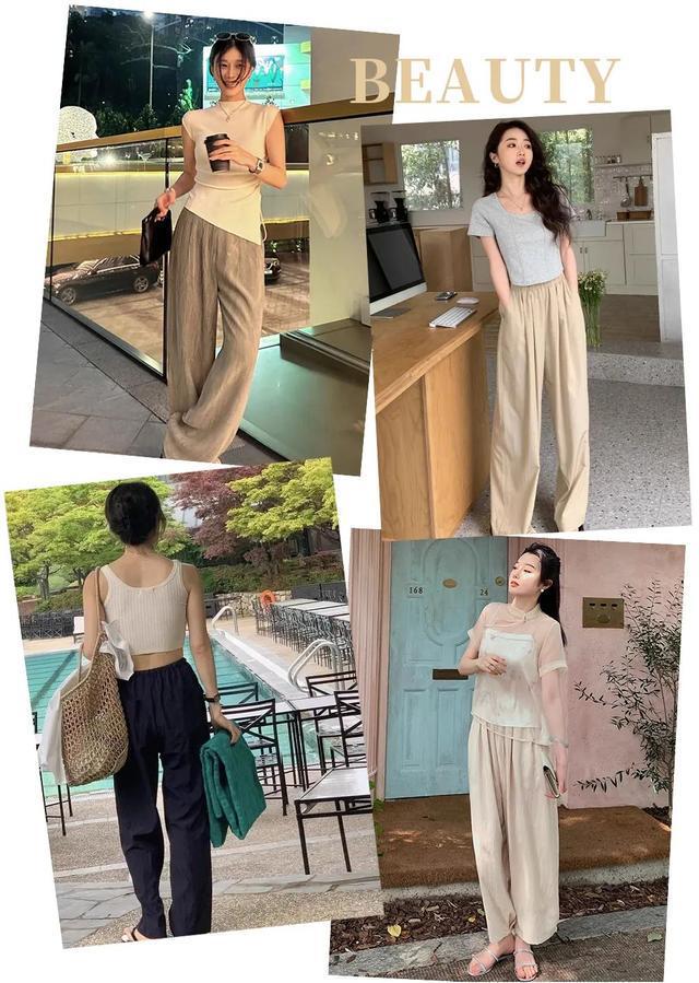 夏季凉爽裤子_夏天凉快的裤子又宽松_