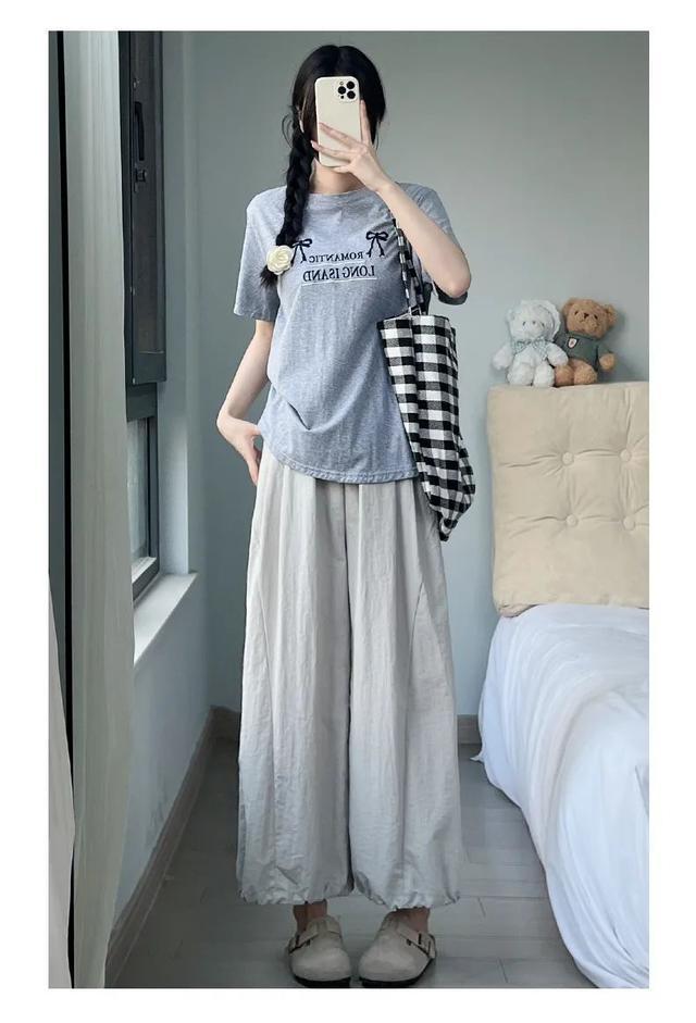 _夏季凉爽裤子_夏天凉快的裤子又宽松