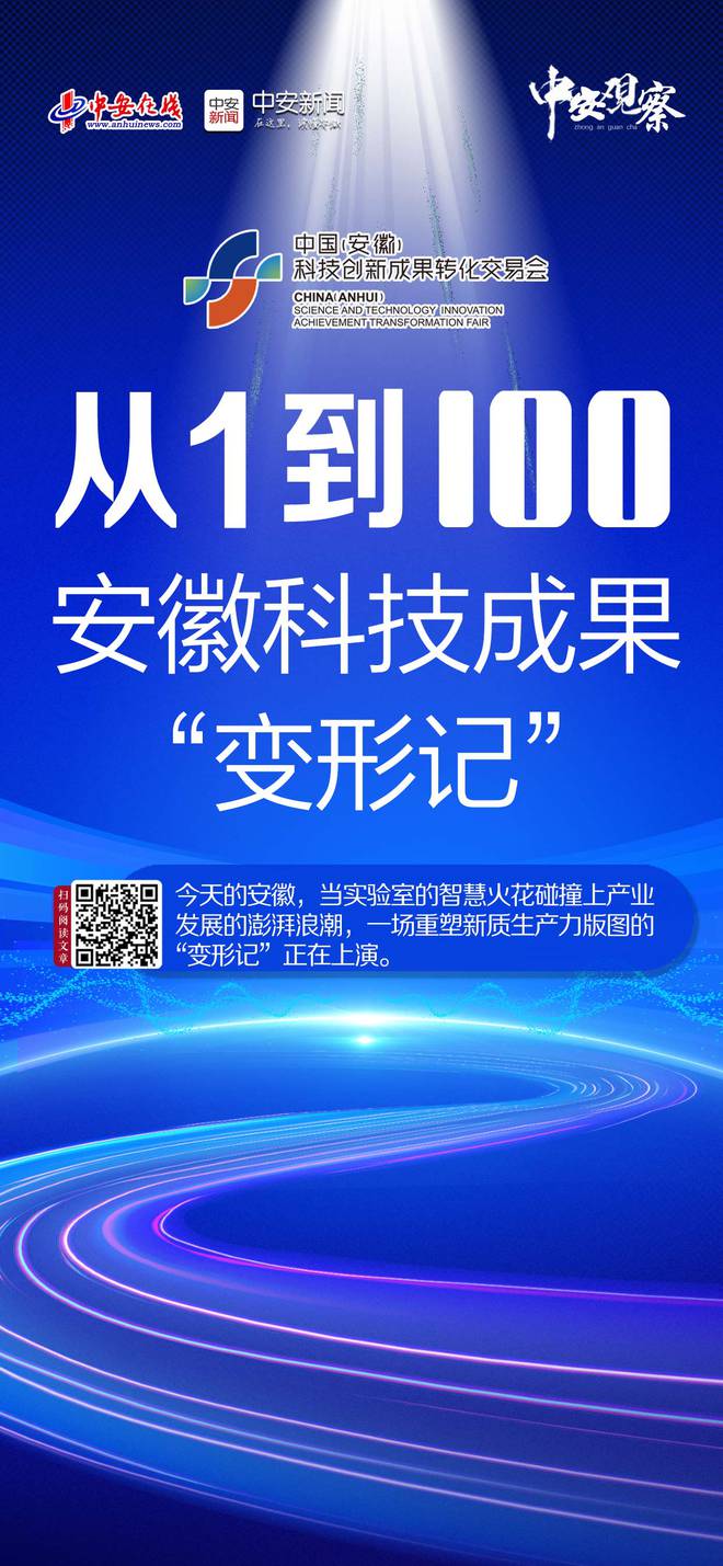 中安观察｜ 从1到100，安徽科技成果“变形记”