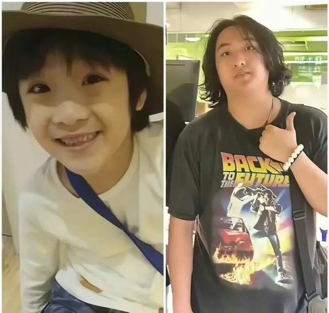 _吴镇宇儿子近照曝光，16岁费曼长卷发身材发胖，和小时候差别大_吴镇宇儿子近照曝光，16岁费曼长卷发身材发胖，和小时候差别大