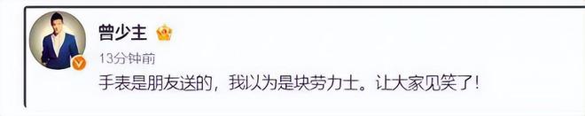 曾毅戴不雅手表，演唱会取消，还是坚持五五分账27年的玲花更清醒_曾毅戴不雅手表，演唱会取消，还是坚持五五分账27年的玲花更清醒_