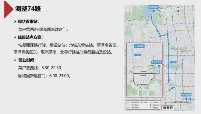 北京拟再对6条公交线路优化调整，涉及丽泽路等地