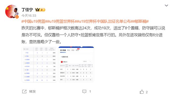 两战12帽闪光！2.15米郇斯楠秀暴扣释放 增肌提升对抗需提上日程__两战12帽闪光！2.15米郇斯楠秀暴扣释放 增肌提升对抗需提上日程
